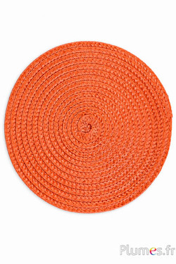 Synthetische Bibi-Basis - Durchm. 14 cm - orange
